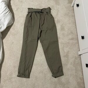 Garage Green Chino Pants Relaxed Fit